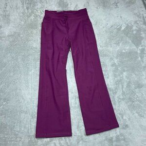 32 Degrees Cool Active Flare Pant Large Purple Lightweight Stretchy d0423